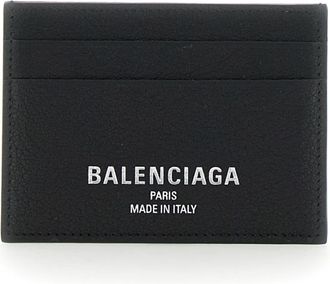 Balenciaga Creditcardhouder - Heren - Portefeuilles - Zwart - ONE Size - Leer - Accessoires