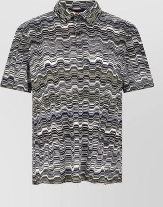 Missoni zigzag polo shirt