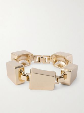 Tom Ford Bracciale In Metallo Dorato - Oro