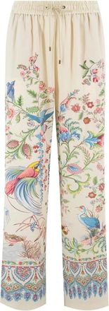 Etro Palazzo Broeken - Dames - Wijde Broeken - Veelkleurig - M - Broeken