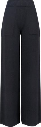 Uma Wang Wide-Leg Trousers With High Ribbed Waistband