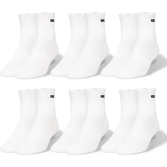 Pair of Thieves 6-Pack Sporty Cushion Ankle Socks in 1001 at Nordstrom Rack