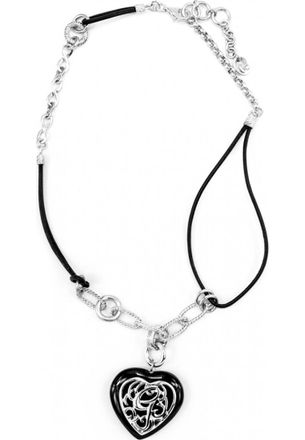 Gc Gc Womens CL107N01 Ladies Necklace - Silver Leather - One Size