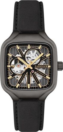 Earnshaw Paxton Automatic Black Dial Mens Watch ES-8294-04