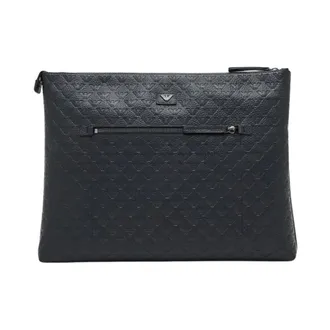 Emporio Armani Laptop Bags & Cases, male, Black, Size: ONE SIZE Briefcase