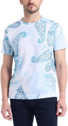 Robert Graham Balerno Graphic T-Shirt in Blue Multi at Nordstrom, Size Xxx-Large
