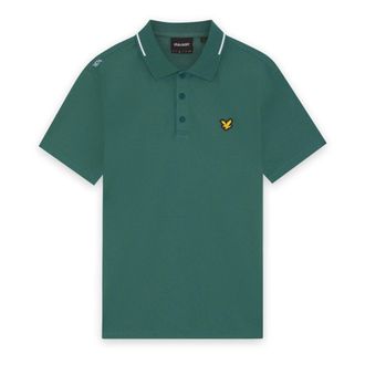 Lyle & Scott Golf 1874 Tipped Tech Polo - Heren - Tops - Groen - Maat: XL Taf