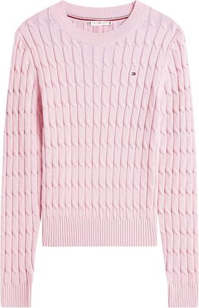 Tommy Hilfiger Co Cable Mid Gg C-Nk Ls Swt Clothing