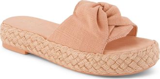 Toms Abby Plaftorm Slide Sandal in Medium Pink at Nordstrom, Size 7.5