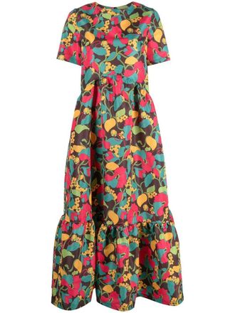 La DoubleJ Belle maxi dress - women - Polyester - L - Black