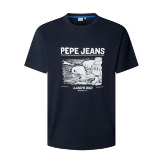 Pepe Jeans London Uomo, Top, Blu, XL, new