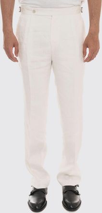 HUGO BOSS Pantaloni sartoriali in lino