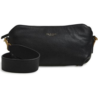 Rag & Bone Gramercy Leather Crossbody Bag in Black at Nordstrom