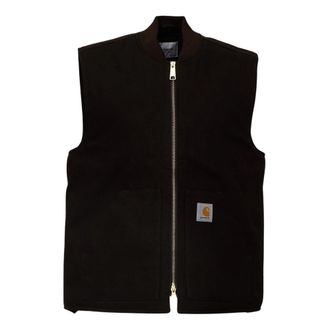 Carhartt Work in Progress Classic Vest - Heren - Bodywarmers - Bruin - M - Nylon - Jassen