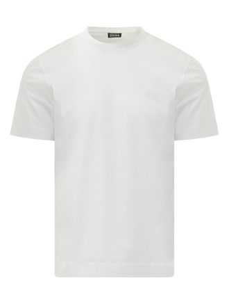 Ermenegildo Zegna White Crew Neck T-Shirt