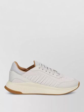 HUGO BOSS leather low-top sneakers