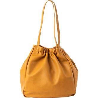 Urban Originals Paradise Vegan Leather Tote in Mustard at Nordstrom