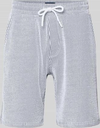 Mc Neal Shorts mit elastischem Bund und Kordelzug in Dunkelblau, Gr&ouml;&szlig;e XXL