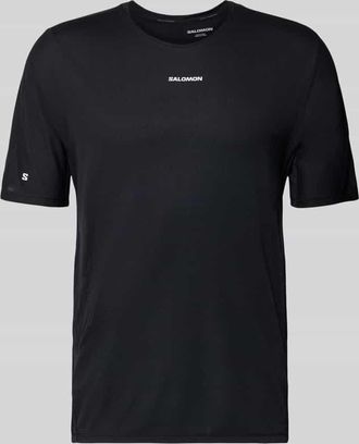 Salomon Funktionsshirt mit Logo Modell SENSE AERO in Black, Gr&ouml;&szlig;e XXL
