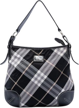 Burberry Pre-owned Burberry Supernova Check Canvas Hobo Ladies DERM8PAI4C8G2EJ5