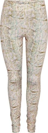 Noisy May Legging met hoge taille, dierenprint