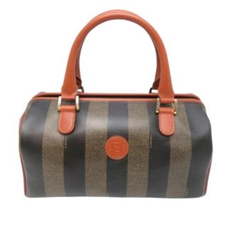 Fendi Pre-owned Boston Bag - Dames - Vintage Handtas - Bruin - ONE Size - Leer - Vintage