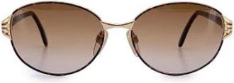 Valentino Pre-owned Accessories, female, Brown, Size: ONE SIZE Pre-owned Acetate Sunglasses