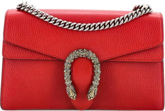 Gucci Dionysus Bag Leather Small shoulder bag - Rood