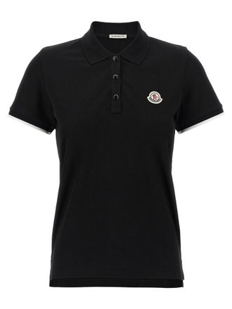 Moncler Logo Patch Polo Shirt