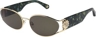Christian Lacroix CL9034 400 Womens Sunglasses Gold Size 58