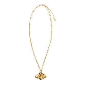 Chlo&eacute; Bicolour Brass Pendant Necklace Gold-Silver - female - Chlo&eacute; - Necklaces - Yellow - ONE SIZE - Accessories