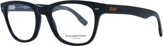 Ermenegildo Zegna Zwarte Heren Optische Frames met Demo Lenzen - Heren - Brillen - Zwart - ONE Size - Accessoires