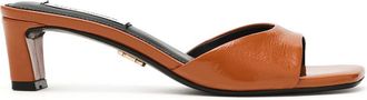 Steve Madden Hints Mule COGNAC CRINKLE LEATHER