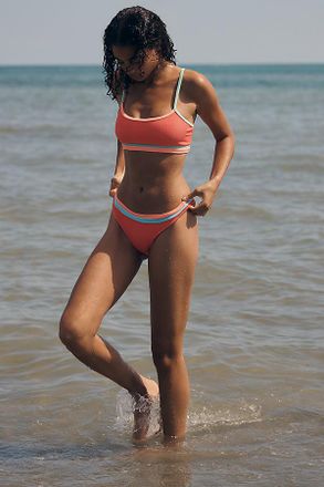 Beach Riot Saffron Bikini Bottoms
