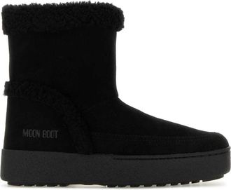Moon Boot LTrack Tina Enkellaarsjes - Dames - Snowboots - Zwart - 35 EU - Su&egrave;de - Fitness