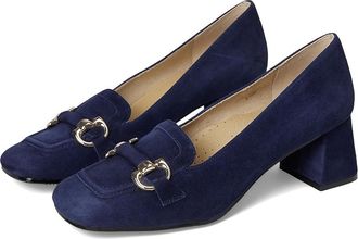 Vaneli Ashlan High Womens Heels Navy Suede : 10 M (B)
