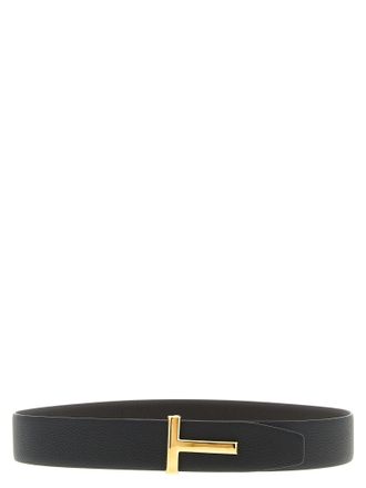 Tom Ford Mens Multicolor Calfskin Regular Belt