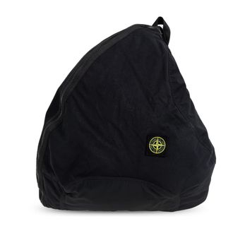 Stone Island Backpacks, male, Black, Size: ONE SIZE Shoulder Backpack