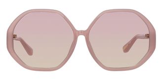 Linda Farrow PALOMA LFL1415 C8 Womens Sunglasses Purple Size 61