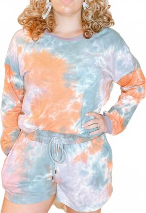 Greek Archaic Kori Lena Lounge Set In Teal