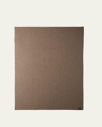 Sofiacashmere Bouclé Cashmere-Silk Throw Blanket