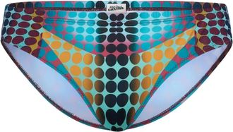 Jean Paul Gaultier Costume da bagno a pois - Blu