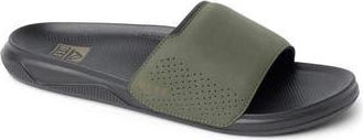 Reef Tailslide Sandal in Olive/Raven at Nordstrom Rack, Size 12