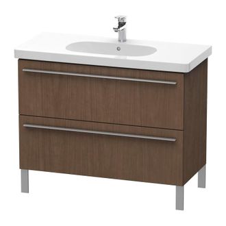 Duravit Duravit X-large Mueble De Pared 6517, 2 Extra&iacute;bles, 1000mm Para C&oacute;digo D 034210, Color (frente/cuerpo): Chapa De Madera Aut&eacute;ntica De Nogal Americano -