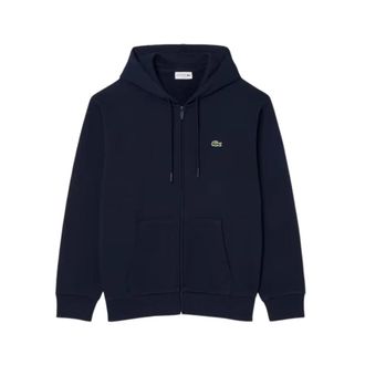 Lacoste Heren, Sweatshirts & Hoodies, Blauw, Maat: 3XL Katoen