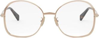 Celine Glasses, unisex, Yellow, Size: 56 MM Glasses