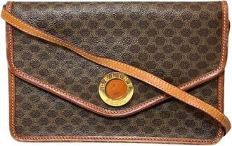 Celine Pre-owned Cross Body Bags, female, Brown, Size: ONE SIZE Pre-owned Vintage Cross Body Bag