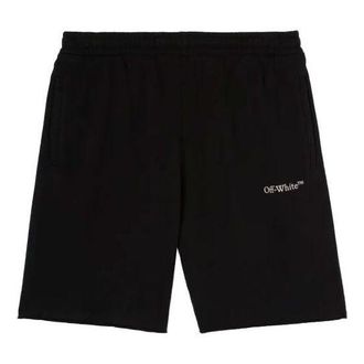 Off-white SS22 Straight Sports Shorts Version Black OMCI006C99FLE0061001