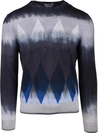 Ballantyne Maglia - Heren - Ronde hals truien - Veelkleurig - S - Katoen - Truien & Vesten