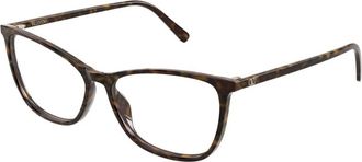 Valentino Vg 0024O Optical Frame - Dames - Brillen - Bruin - 56 MM - Accessoires
